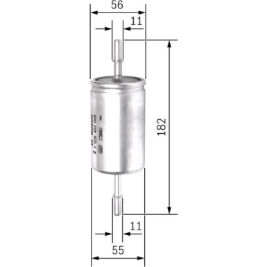 BOSCH | Kraftstofffilter | F 026 403 009