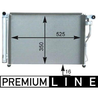 Mahle | Kondensator, Klimaanlage | AC 439 000P