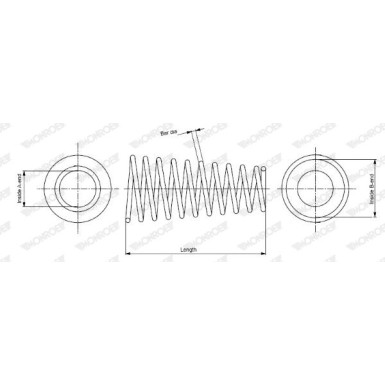 Monroe | Fahrwerksfeder | SP3523