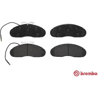 Brembo | Bremsbelagsatz, Scheibenbremse | P 56 019