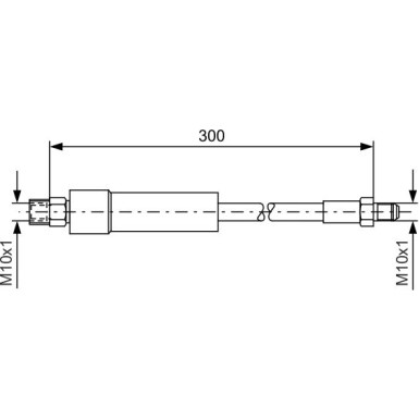 BOSCH | Bremsschlauch | 1 987 476 074