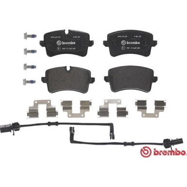 Brembo | Bremsbelagsatz, Scheibenbremse | P 85 157