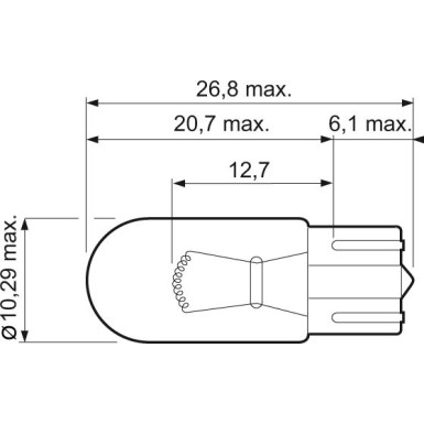 Valeo | Glühlampe, Blinkleuchte | 032700