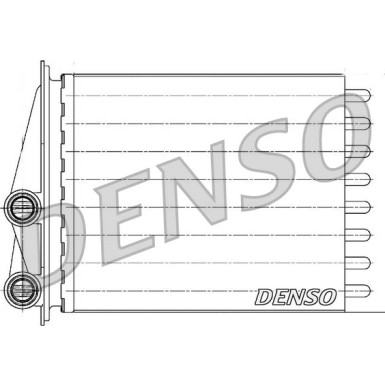 Denso | Wärmetauscher, Innenraumheizung | DRR23020