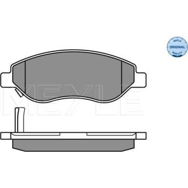 Meyle | Bremsbelagsatz, Scheibenbremse | 025 245 5019/W
