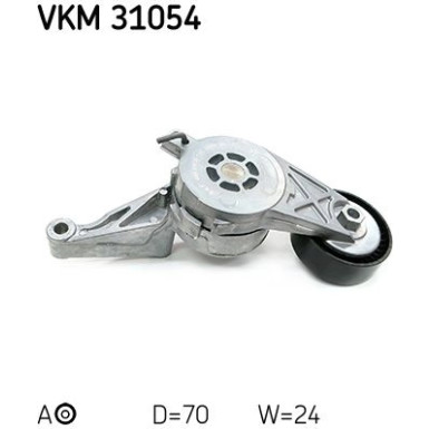 SKF | Spannrolle, Keilrippenriemen | VKM 31054