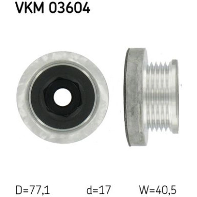 SKF | Generatorfreilauf | VKM 03604