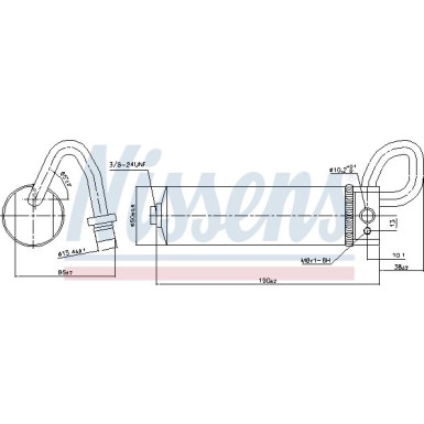 Nissens | Trockner, Klimaanlage | 95496 Nissens | Trockner, Klimaanlage | 95496