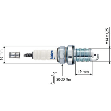 Valeo | Zündkerze | 246881