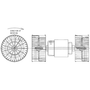 Mahle | Innenraumgebläse | AB 152 000P