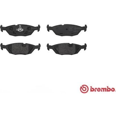 Brembo | Bremsbelagsatz, Scheibenbremse | P 06 009