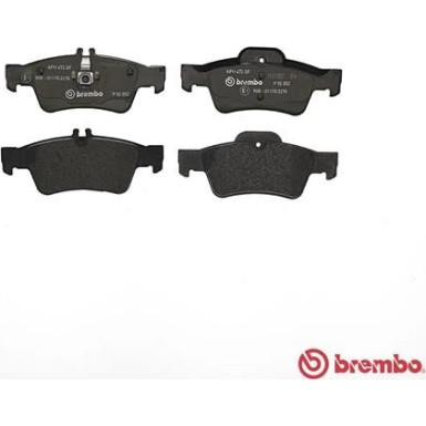 Brembo | Bremsbelagsatz, Scheibenbremse | P 50 052