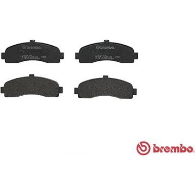 Brembo | Bremsbelagsatz, Scheibenbremse | P 56 031