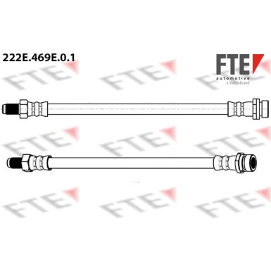 FTE | Bremsschlauch | 9240914