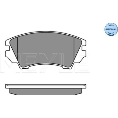 Meyle | Bremsbelagsatz, Scheibenbremse | 025 244 1219/W Meyle | Bremsbelagsatz, Scheibenbremse | 025 244 1219/W