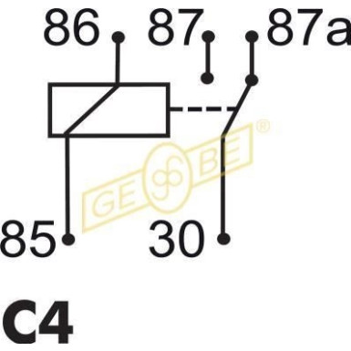 GEBE | Relais, Arbeitsstrom | 9 9530 1