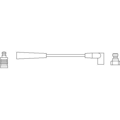 BOSCH | Zündleitung | 0 986 356 062