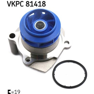 SKF | Wasserpumpe | VKPC 81418