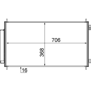 Mahle | Kondensator, Klimaanlage | AC 719 000S