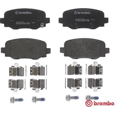 Brembo | Bremsbelagsatz, Scheibenbremse | P 23 177