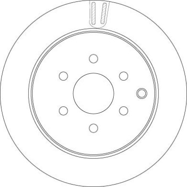 TRW | Bremsscheibe | DF6289