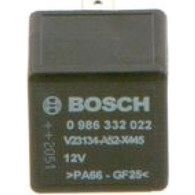 BOSCH | Relais, Arbeitsstrom | 0 986 332 022