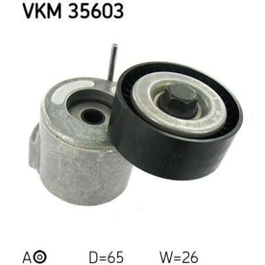 SKF | Spannrolle, Keilrippenriemen | VKM 35603