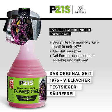 Dr. Wack – P21S Felgenreiniger POWER GEL 1253