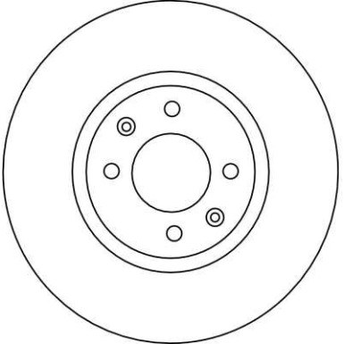 TRW | Bremsscheibe | DF4141