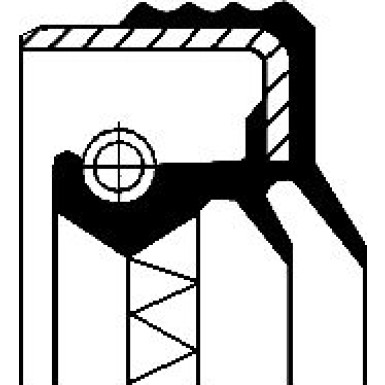 Corteco | Wellendichtring, Schaltgetriebe | 12019597B