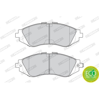 Ferodo | Bremsbelagsatz, Scheibenbremse | FDB1116