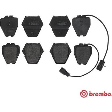 Brembo | Bremsbelagsatz, Scheibenbremse | P 85 054