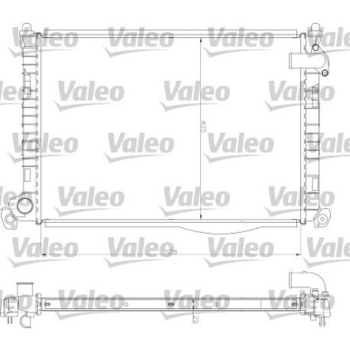 Valeo | Kühler, Motorkühlung | 734327