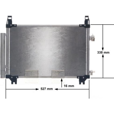 Mahle | Kondensator, Klimaanlage | AC 806 000S