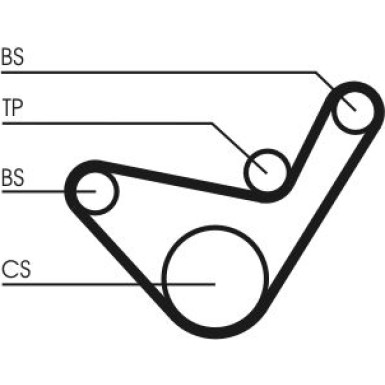 ContiTech | Zahnriemen | CT1107