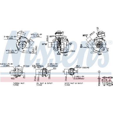 Nissens | Lader, Aufladung | 93216