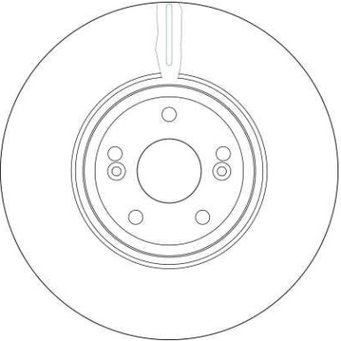 TRW | Bremsscheibe | DF4231S