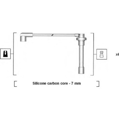 Magneti Marelli | Zündleitungssatz | 941315030890
