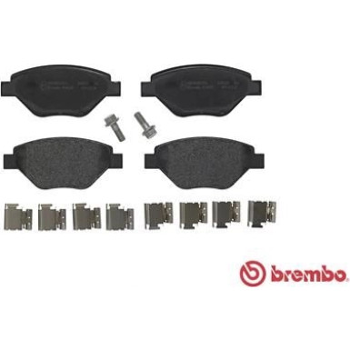 Brembo | Bremsbelagsatz, Scheibenbremse | P 68 031