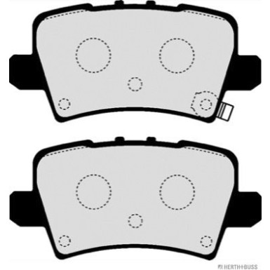 Herth+Buss Jakoparts | Bremsbelagsatz, Scheibenbremse | J3614019