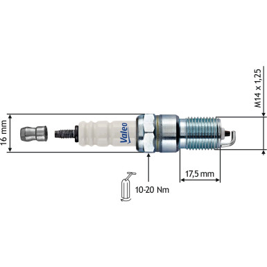 Valeo | Zündkerze | 246864