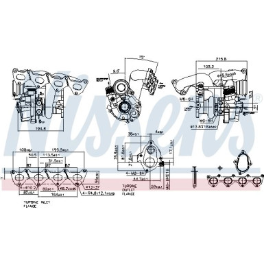 Nissens | Lader, Aufladung | 93130