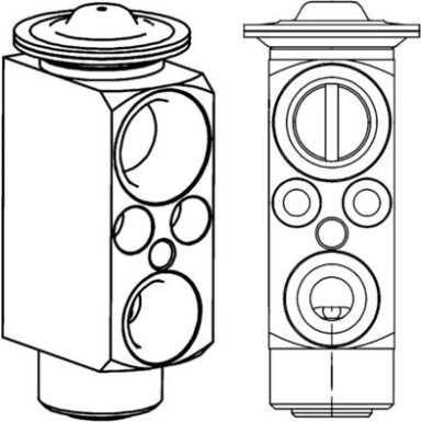 Mahle | Expansionsventil, Klimaanlage | AVE 81 000P