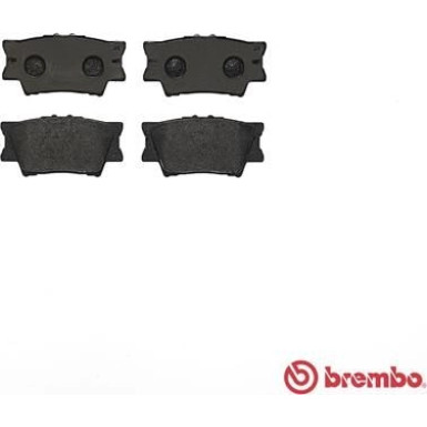 Brembo | Bremsbelagsatz, Scheibenbremse | P 83 089