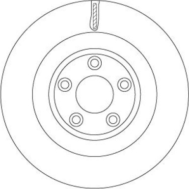 TRW | Bremsscheibe | DF6816S