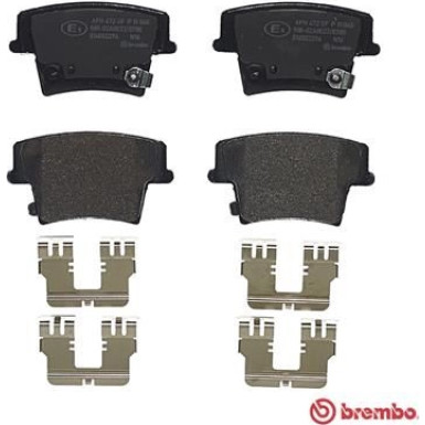 Brembo | Bremsbelagsatz, Scheibenbremse | P 11 040