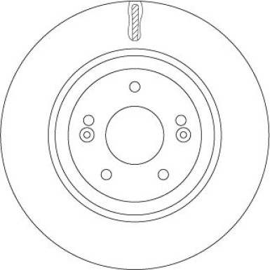 TRW | Bremsscheibe | DF7592