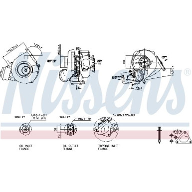 Nissens | Lader, Aufladung | 93215