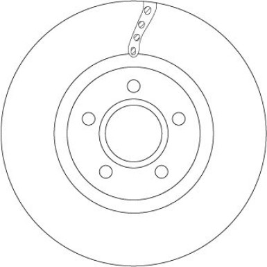 TRW | Bremsscheibe | DF6653