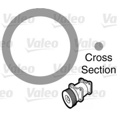 Valeo | Dichtung, Kühlmittelrohrleitung | 509154 Valeo | Dichtung, Kühlmittelrohrleitung | 509154